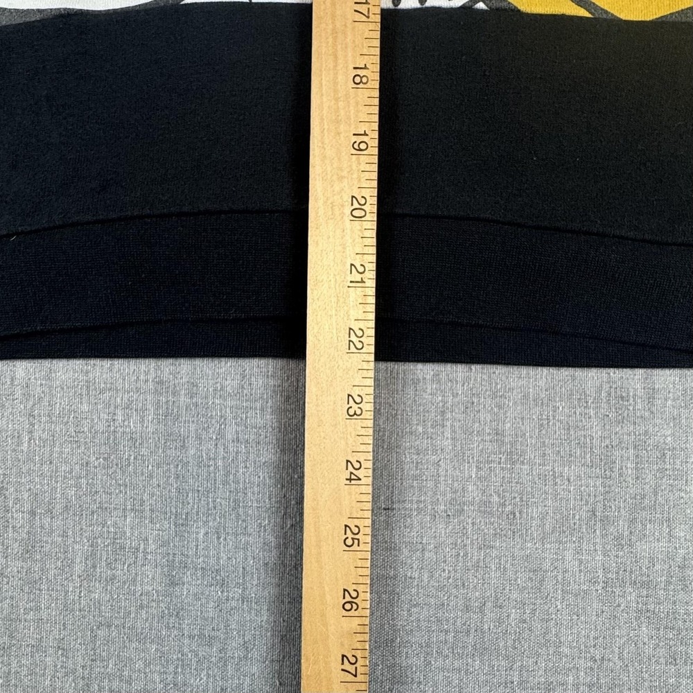 Disney Sweatshirt Adult XL Black Comic Mickey Pluto‎ Donald Goofy Graphic - Picture 8 of 8